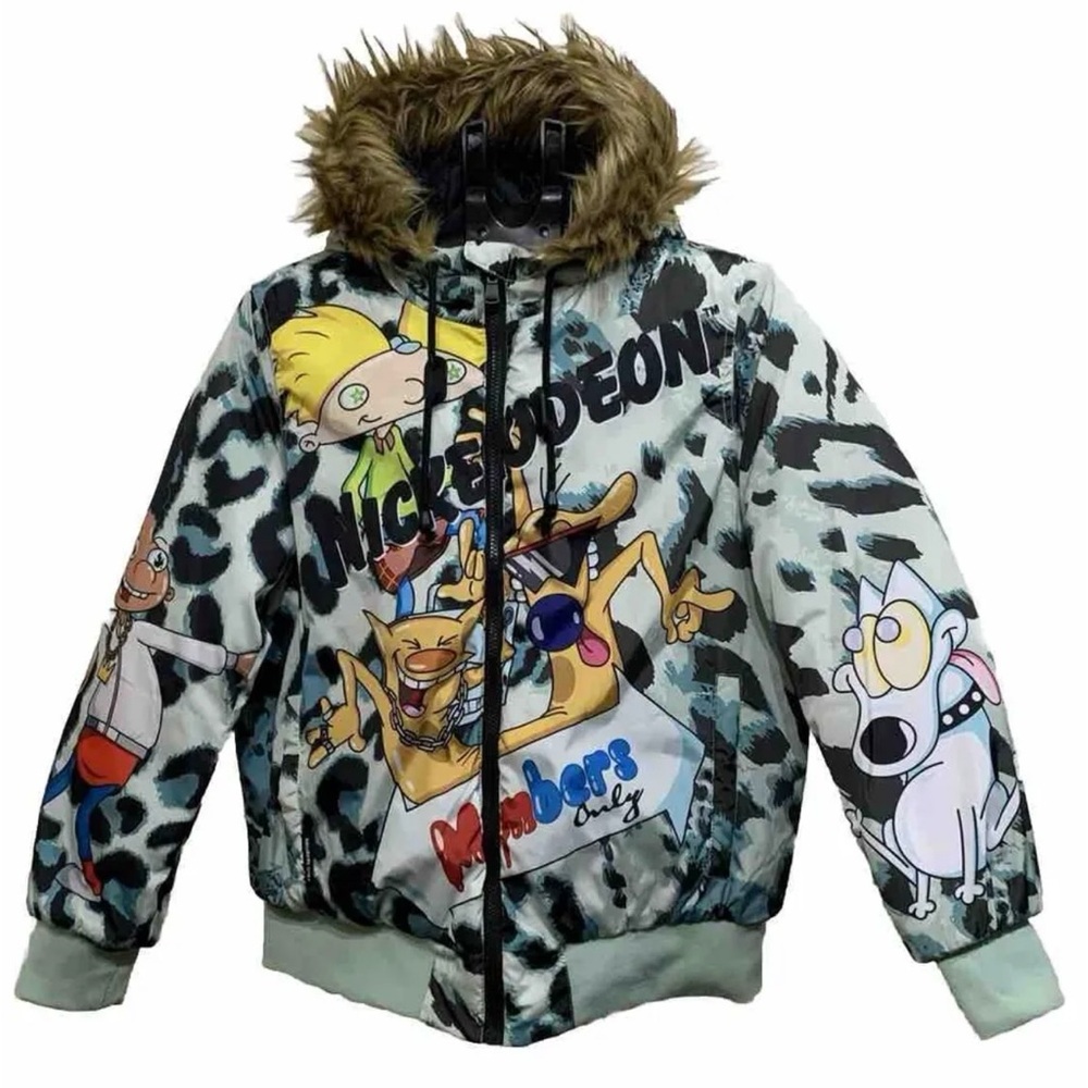Nickelodeon members only winter jacket size large